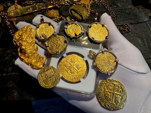 PERU 1709 FINEST KNOWN 8 ESCUDOS NGC 63 1715 FLEET SHIPWRECK PIRATE GOLD COINS - Picture 12 of 22