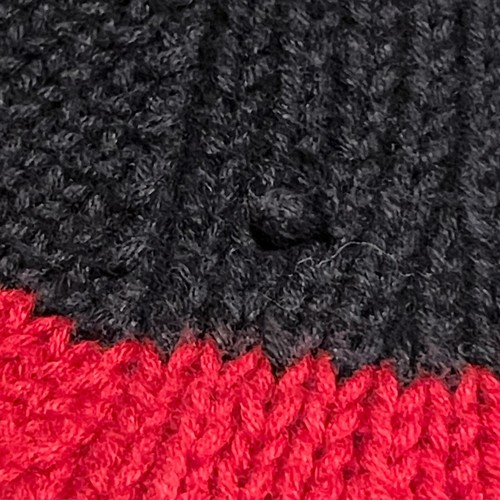 VTG Polo Ralph Lauren Sweater Boys 20 XL Blue Red Wide Stripe 1/4 Zip Pullover - Picture 6 of 12