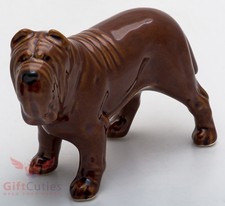 Porcelain Figurine of the Neapolitan Mastiff dog