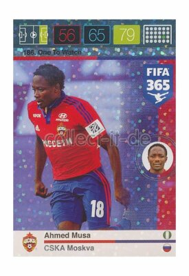 FIFA 365 Adrenalyn XL - Nr. 186 Ahmed Musa - One to Watch