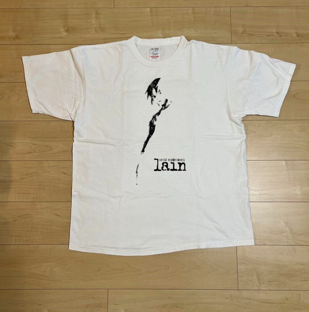 Serial Experiments Lain Vintage Anime T-shirt XL from Japan Serial Experiments Lain Vintage Anime T-shirt XL from Japan