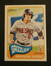2014 Topps Heritage Minors, Fresno Grizzlies - ANDREW SUSAC