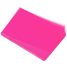 L Folders 36 Pack A4 Plastic Clear Document Folder File Jacket Sleeves Projec...