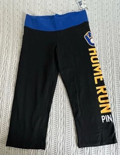 Victoria’s Secret PINK MLB Brewers Capri Neu mit Etikett Größe M