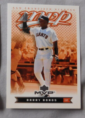 2003 Upper Deck MVP #176 Barry Bonds San Francisco Giants Baseball