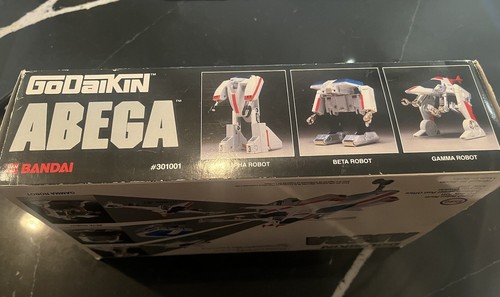Vintage 1984 Bandai Godaikin ABEGA Transformer Robot Set Chogokin Jetrobo PC-39 - Picture 3 of 12