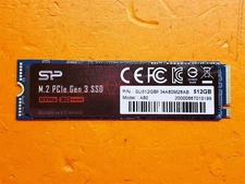 ⭐️⭐️⭐️⭐️⭐️ SP Silicon Power A80 M.2 PCIe Gen 3 SSD SU512GBP34A80M28AB