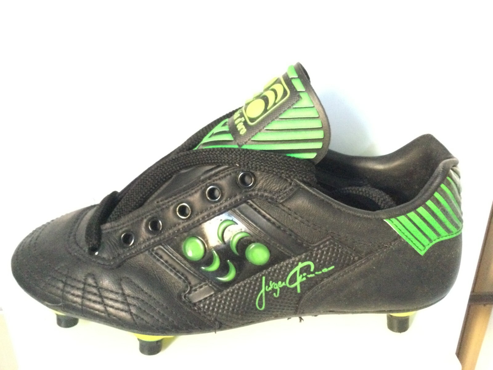 PANTOFOLA D’ORO Vintage 1989 Scarpe Calcio Pantofola D'Oro Jurgen Klinsmann Cannon avvitabili
