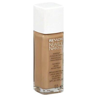 4 Pack Revlon Nearly Naked Makeup - Fresh Beige - 1 oz