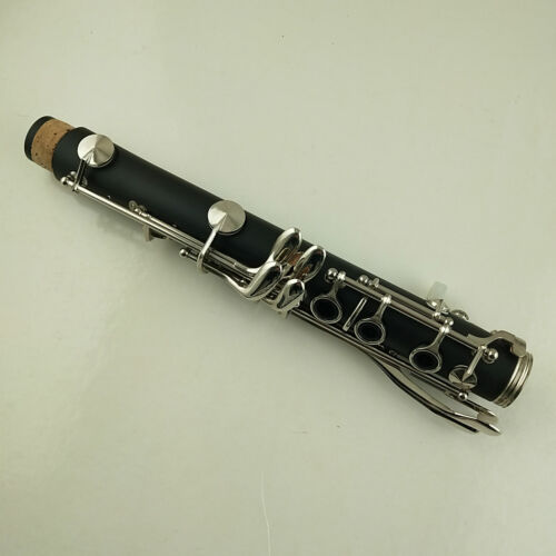 Clarinete Avanzado con Estuche A Llave Ebonita Viento de Madera Buen Sonido Banda de Concierto - Imagen 3 de 9