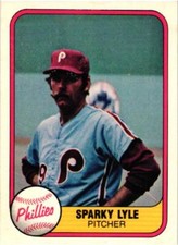 1981 Fleer #17 Sparky Lyle