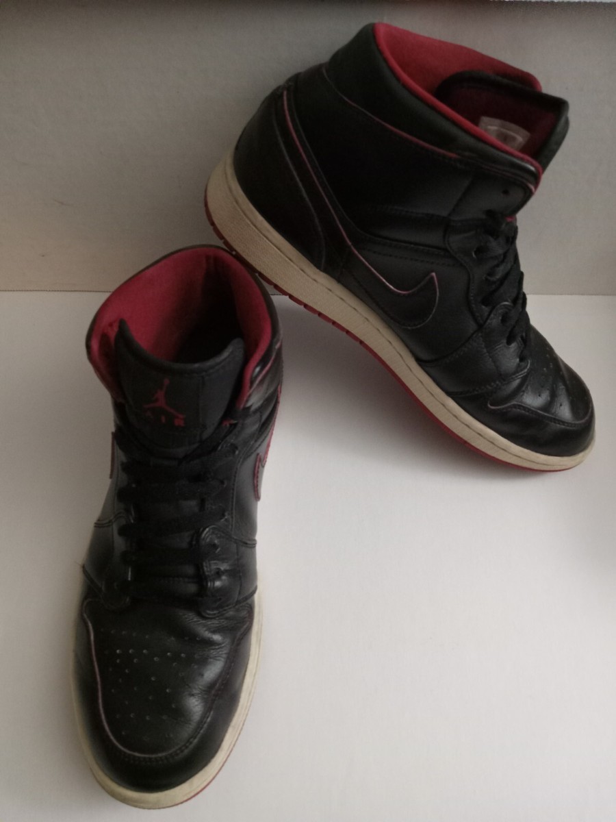 air jordan 1 mid ブラック ホワイト レッド 10.5 28.5 NIKE ナイキ エアジョーダン1 AIR JORDAN 1 MID ミッド ホワイト