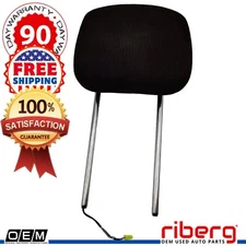 🔥OEM 11-19 Grand Caravan Town Country Front Active Headrest Black Cloth Mopar💎