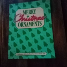 Merry Christmas Ornaments Festive Collection From Leisure Arts Craft Booklet
