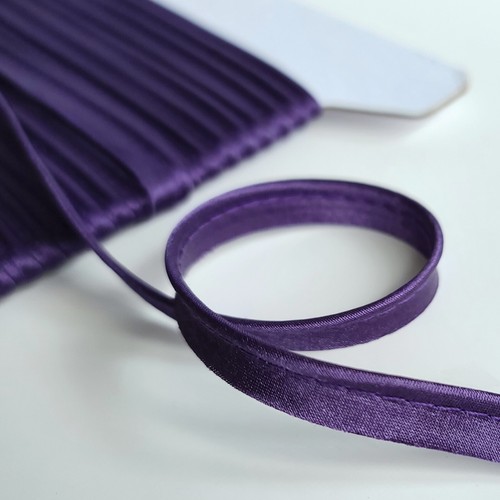 Satin insert piping cord fabric covered 2mm diameter with flange - Many Lengths - Picture 44 of 70