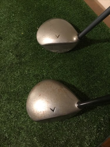 Callaway Big Bertha War Bird & Big Bertha 3-7 Woods Set Firm Graphite - Picture 3 of 9