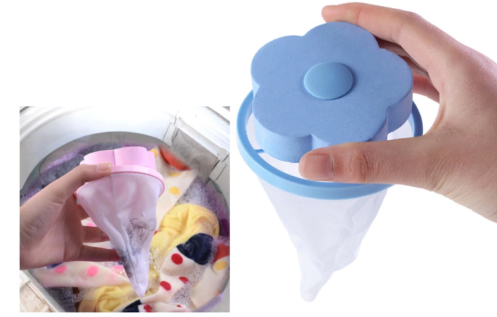 Filtro De Red Para Lavadora Para Cabello Y Pelos, Recoge Suciedad, Filtra Agua