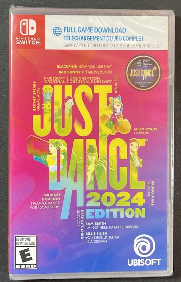 Just Dance 2024 [ NOT A Cartridge ] (Nintendo Switch) NEW