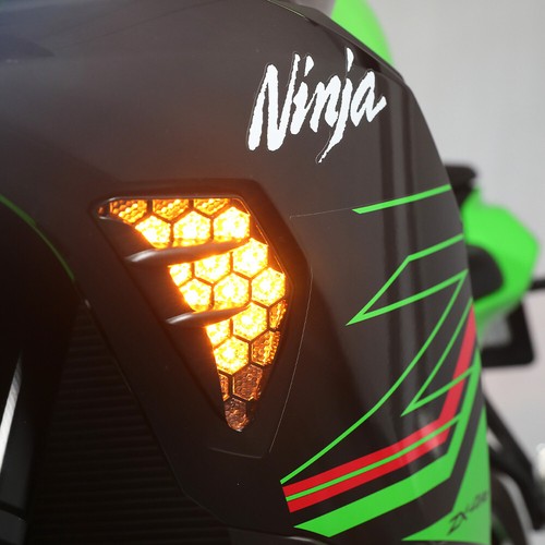 Luz intermitente LED delantera para KAWASAKI NINJA 650 EX650 ZX-25R ZX-4R 2023-2025 - Imagen 24 de 24