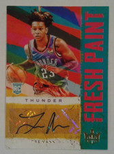 2021-22 Panini Court Kings Basketball Tre Mann Fresh Paint Rookie Auto 154 /199