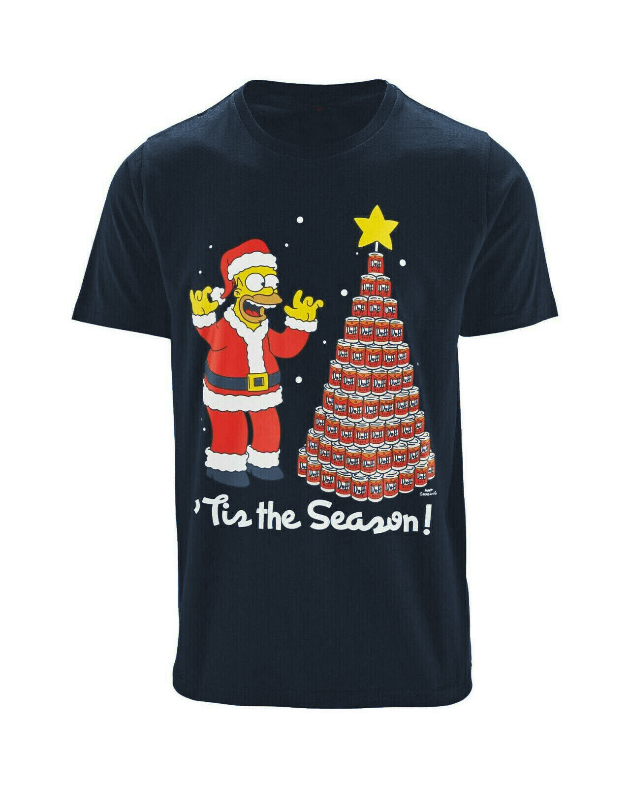 simpsons christmas tee