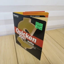 NOS Intuit Quicken 2001 Suite with 2001 Family Lawyer - Windows 95, 98, 2K,  NT