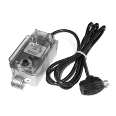 KP16220-A Thermostat with Piggyback Plug   Adjustable from 0°F to 80°F, 230 V