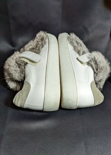 Moncler Lucie Kaninchen Damen Pelzborte weiß Turnschuhe Größe 39 EU HTF - Bild 7 von 11