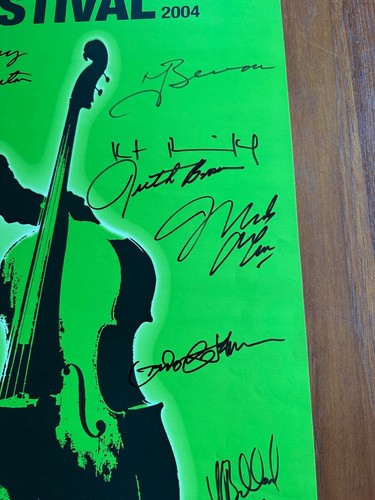 Póster original autografiado del 22º Festival Anual de Jazz de SF 18 X 24 Ruth Brown - Imagen 2 de 6