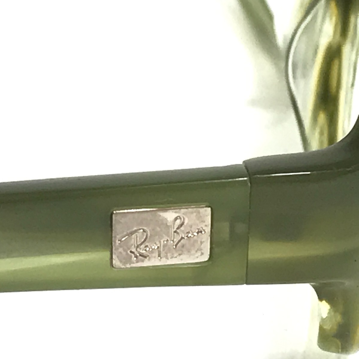 Ray-Ban Eyeglasses Frames RB5082 2230 Green Horn Rectangular 