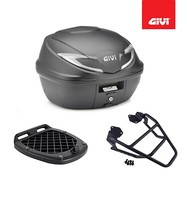 Givi Kit Topcase Schwarz B360NT2 + Platte Suzuki Burgman 400 2017 2018