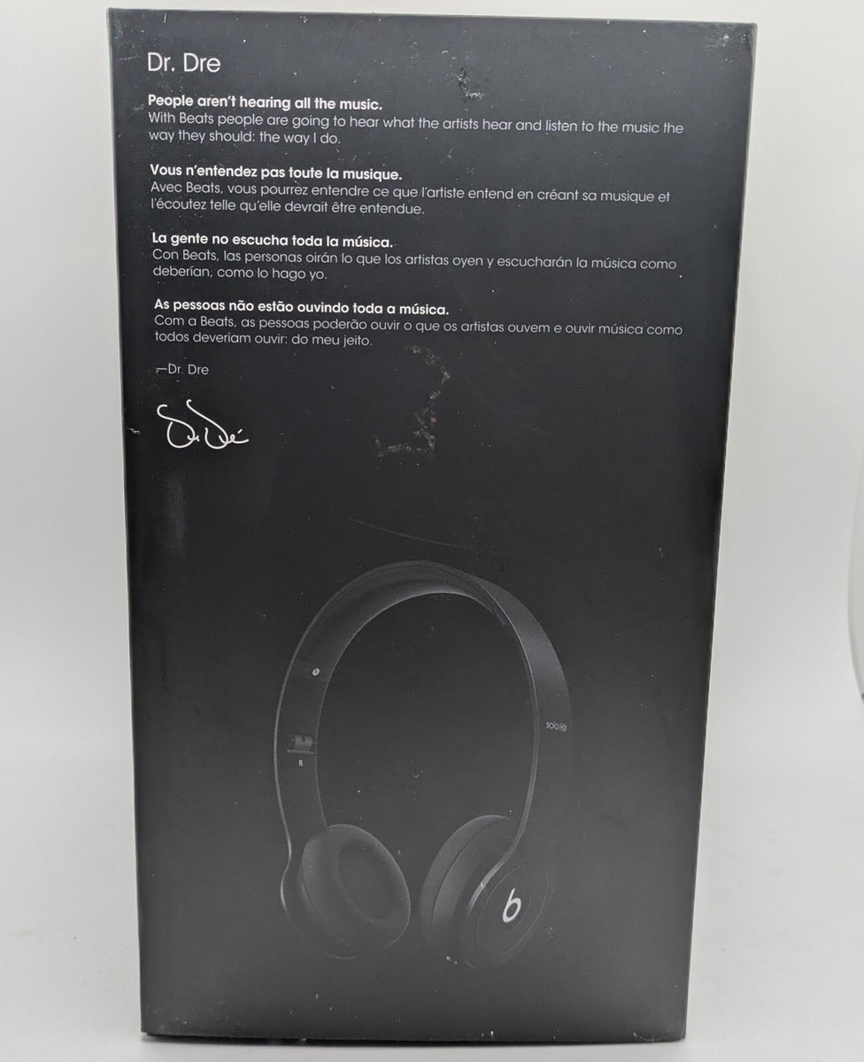 未開封品Beats by Dr Dre SOLO2 WIRELESS BLACK Buy Beats by Dr. Dre Solo2 Over the Ear Headphones - Black