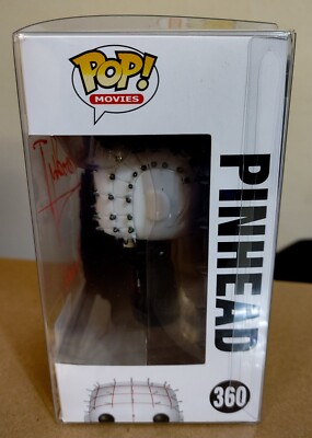 Funko Pop - Pinhead #360 GITD - Hot Topic Exclusive Signed by Doug