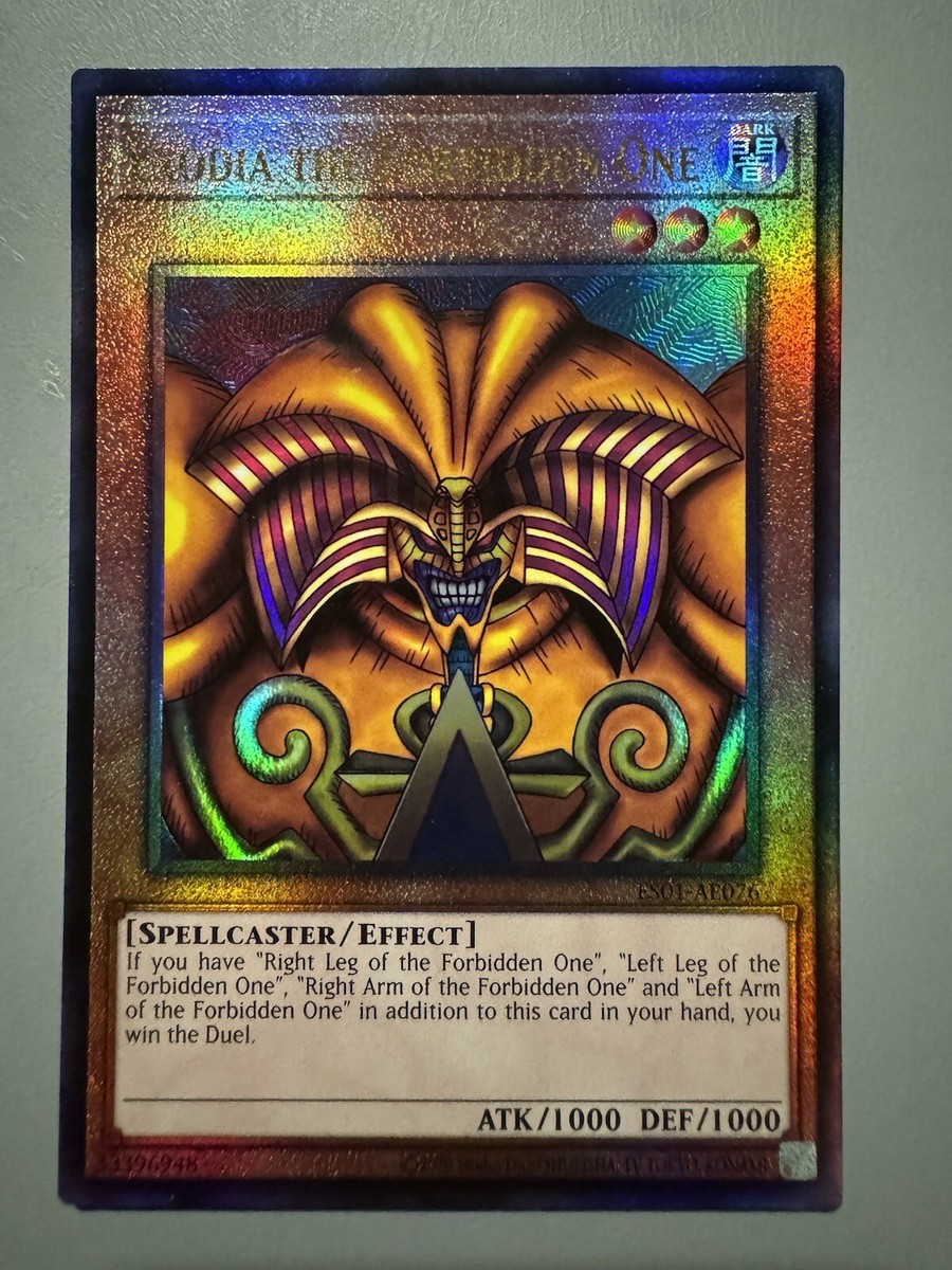 YUGIOH EXODIA THE FORBIDDEN ONE 5 CARDS SET ASIA ENGLISH ES01 ULTIMATE RARE | eBay YUGIOH EXODIA THE FORBIDDEN ONE 5 CARDS SET ASIA ENGLISH ES01 ULTIMATE RARE | eBay