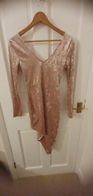 pink velvet dress charlotte russe Y2K Charlotte Russe NWT Velour LongSleeve