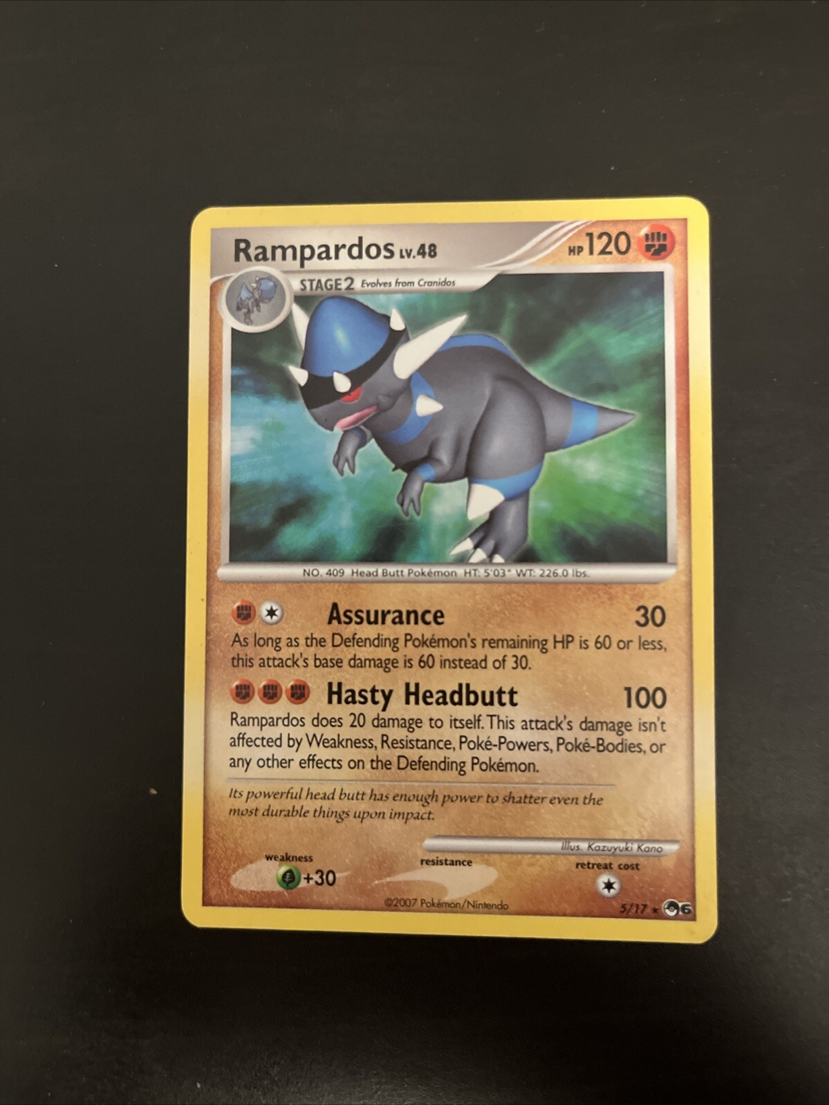 Rampardos 5/17 VLP Pop Series 6