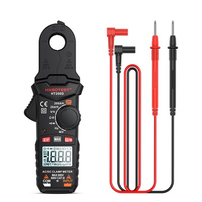 HABOTEST HT200D Digitales Zangenmessgerät, 2000 Zählimpulse, True RMS NCV, B9L7