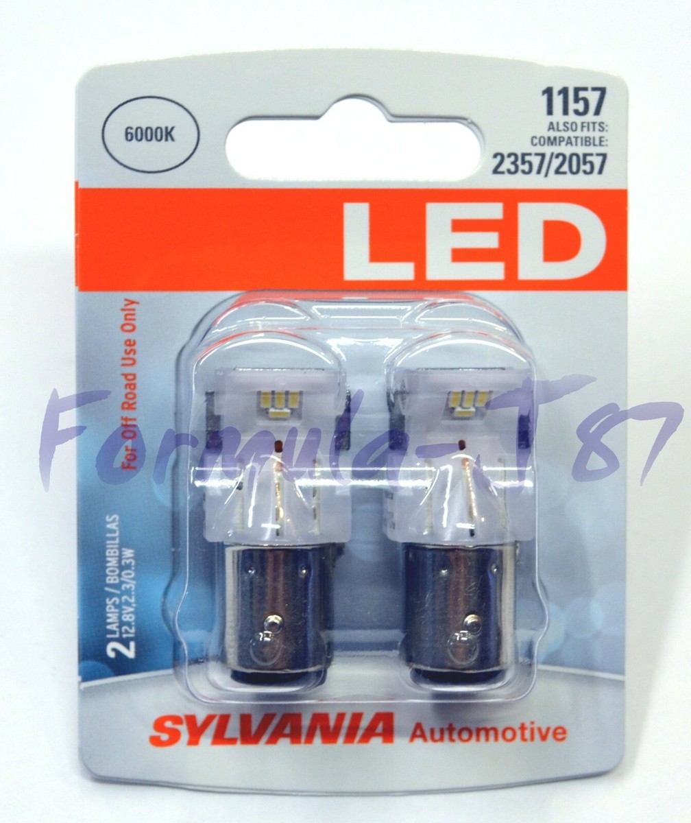 Led Brake Light Sylvania Premium LED 1157 Amber Turn Signal Bulbs (2-Pack) - Front Replacement, Road Legal Amber LED Car & Truck Turn Signal Light Assemblies