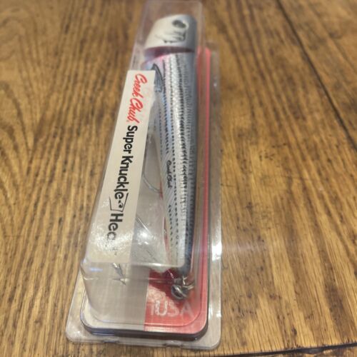 Creek Chub Super Knuckle Head 7”167007JPFHBS Holo Black Red Eye 2.5oz New Pkg - Picture 22 of 22