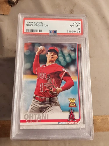 2019 Topps Baseball No 600 Shohei Ohtani PSA 8