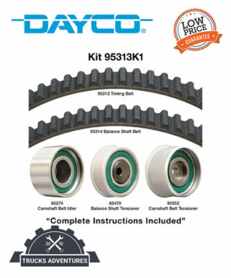 Dayco Engine Timing Belt Kit 95313K1 | High-Quality Auto Part, Universal Fit for