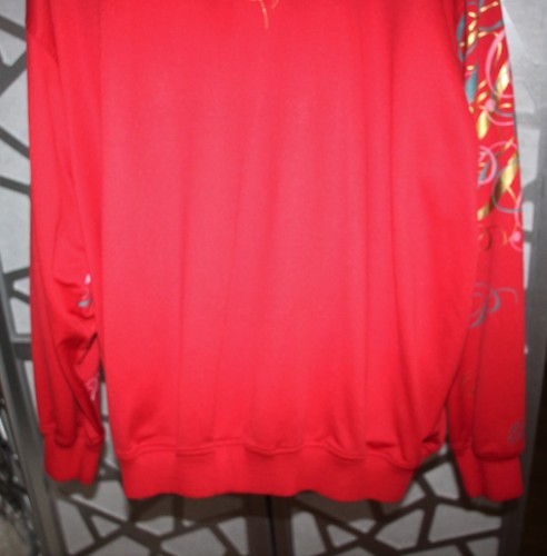 VINTAGE PELLEPELLE RED/GOLD LOGO SIGNATURE JOGGER JACKET ( SZ: 2X) - Picture 7 of 9