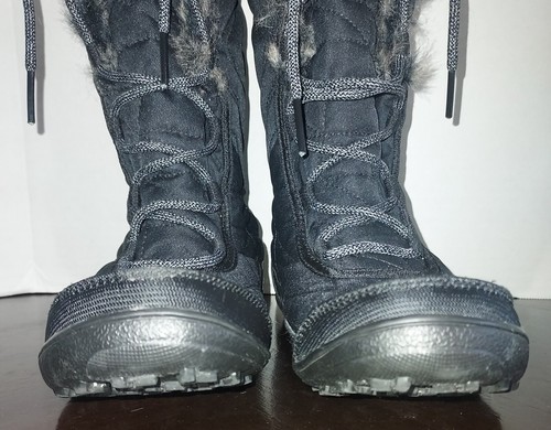 Columbia Women's Minx Mid Iii Waterproof Snow Boot Black Size 6 Faux Fur New - Picture 7 of 14