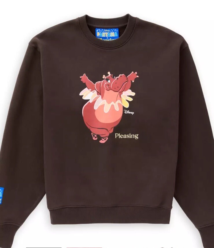 Disney × JOURNAL STANDARD fantasia sweat Disney Fantasia x Pleasing La Danza Delle Ore Crewneck