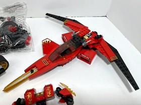 LEGO Ninjago partials LOT: Kai Fighter 70721 + cycle 9441 +  70500 + others.