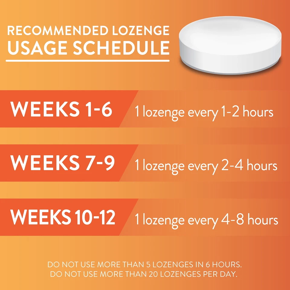 Pastilla Equate Nicotine Polacrilex 4 mg sabor canela 108 unidades dejar de fumar Foto 2 de 4