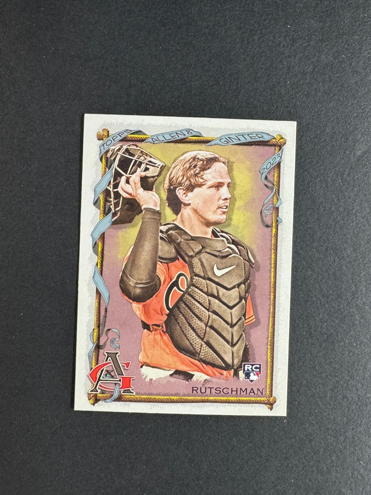 Adley Rutschamn 2023 Topps Allen & Ginter Rookie RC #353 Orioles