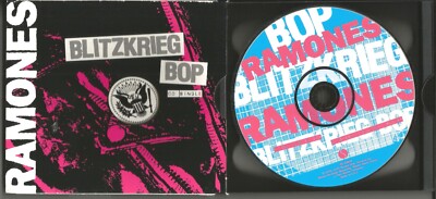 RAMONES Blitzkrieg Bop / Sheena ULTRA LIMITED EDITION USA CD single Joey Ramone