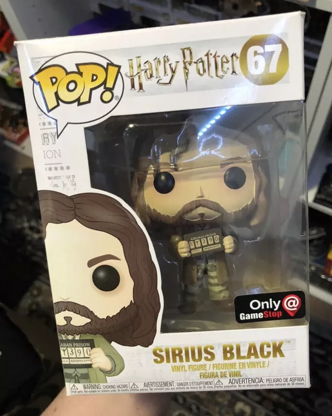 Funko Pop Movies Sirius Black #67 Azkaban Prison Game Stop