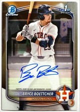 2025 Bowman Chrome BRYCE BOETTCHER 1st Bowman Base Auto Autograph Card #BCP-243